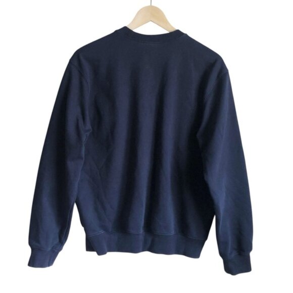 Carhartt WIP Orbit Men's Sweatshirt Small Navy Blue - Picture 6 of 12
